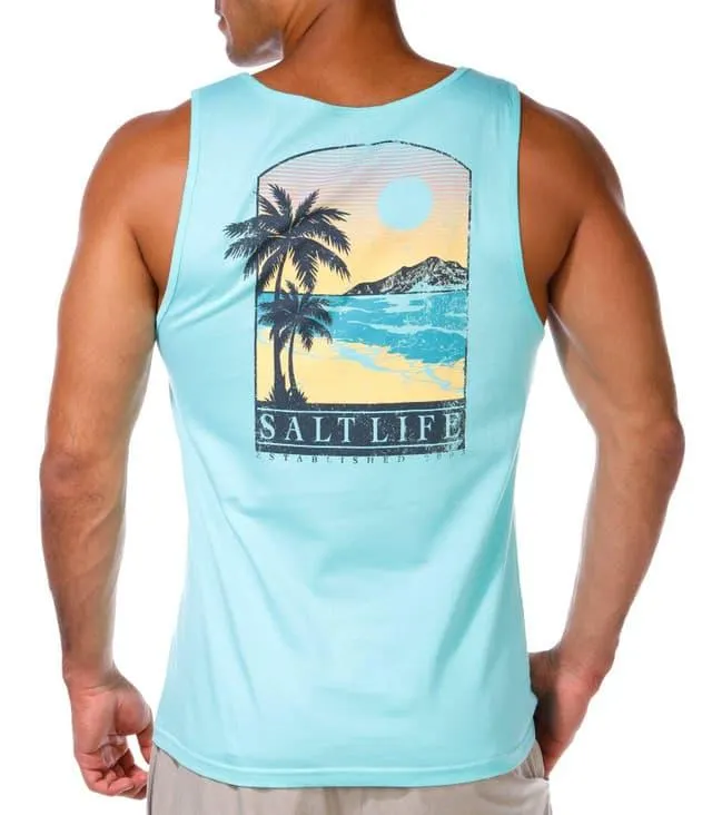 Salt Life Mens Palm Isle Tank Top