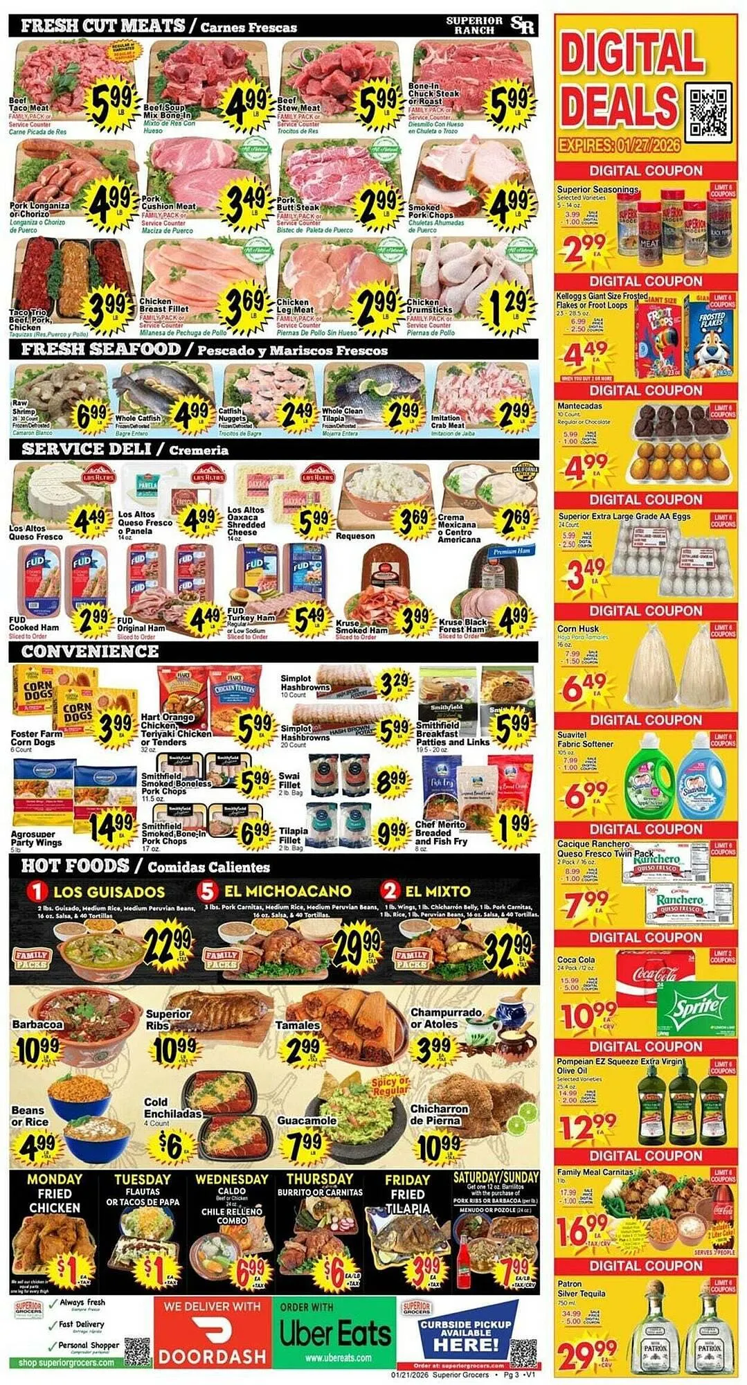 Weekly ad Superior Grocers weekly ad from January 21 to January 27 2026 - Page 3