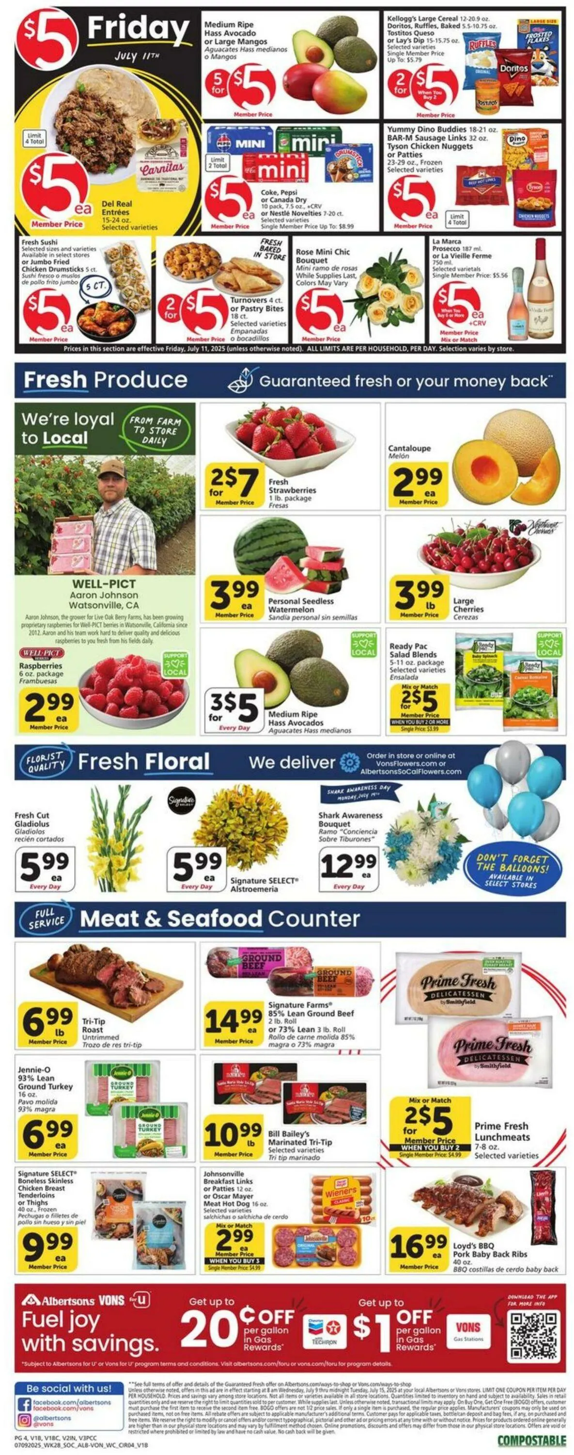 Weekly ad Vons Current weekly ad from July 9 to July 15 2025 - Page 3