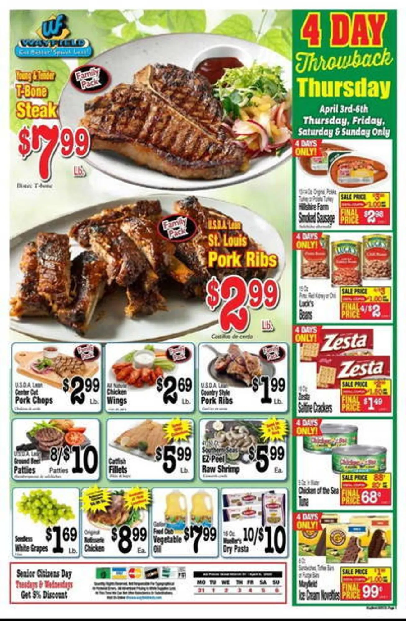 Wayfield Weekly Ad - 1