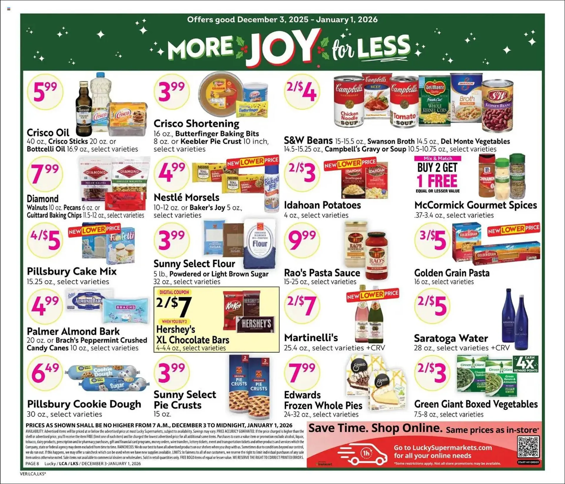 Weekly ad Lucky Supermarkets weekly ad from November 5 to January 1 2026 - Page 8
