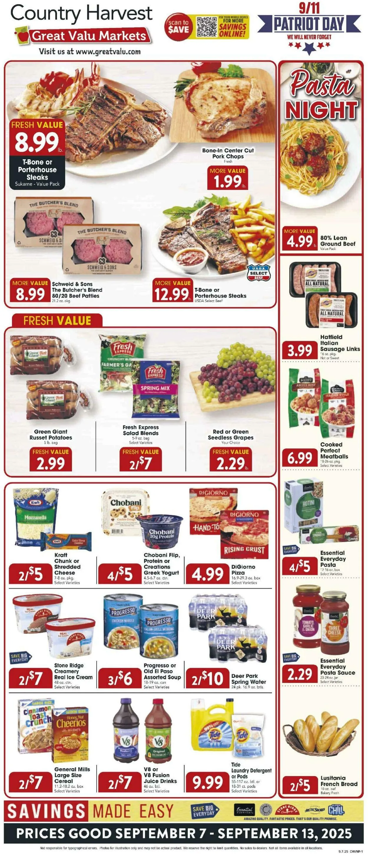 Weekly ad Farm Fresh from September 7 to September 13 2025 - Page 1