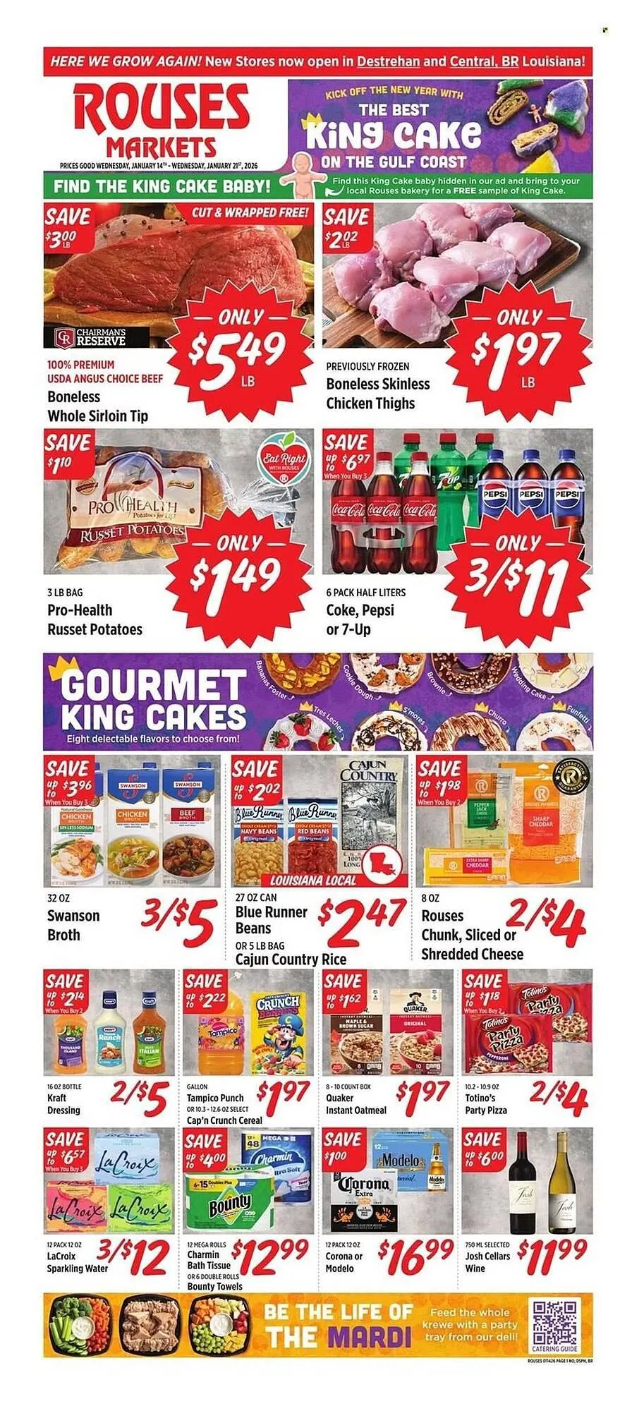 Weekly ad Rouses weekly ad from January 14 to January 21 2026 - Page 1