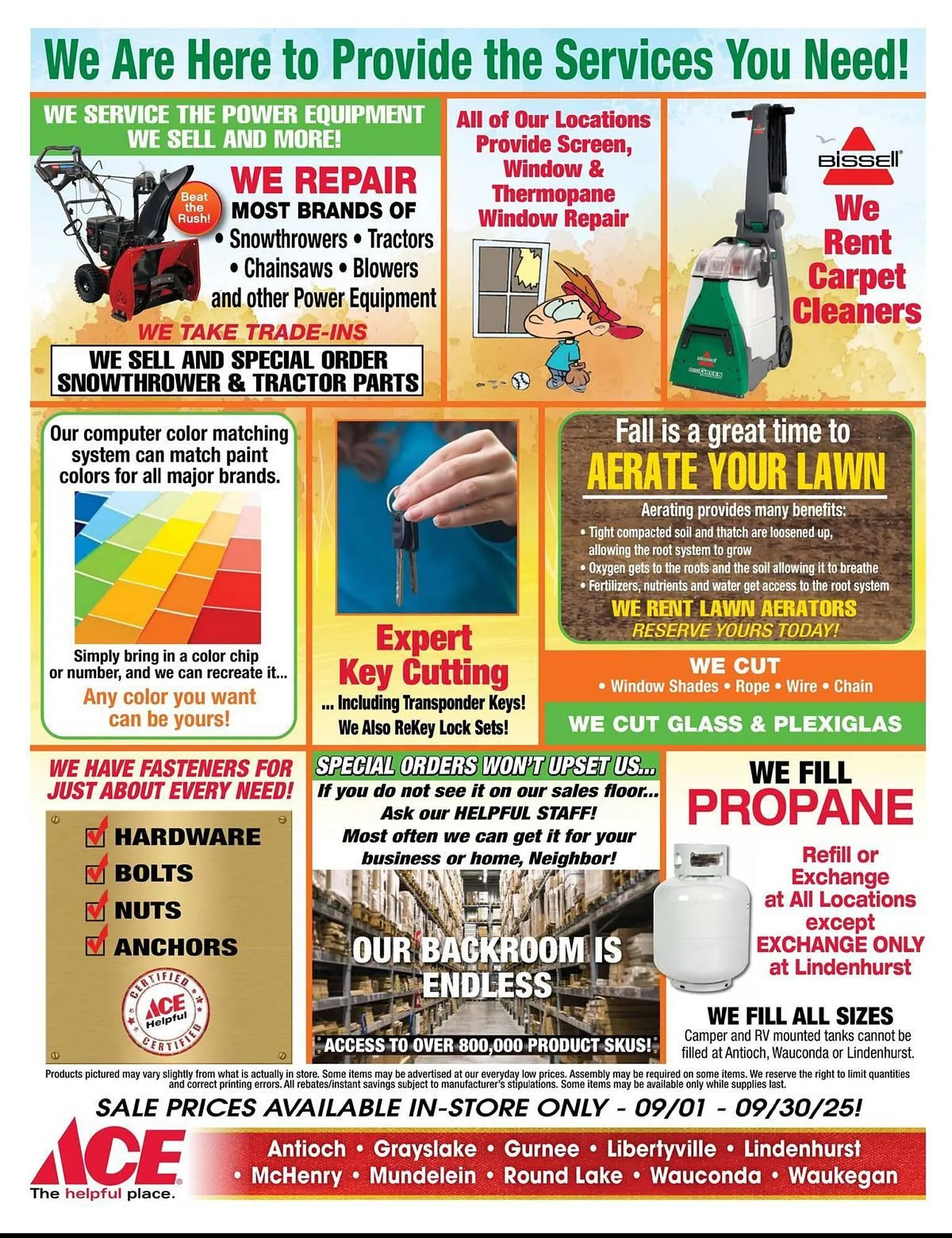 Weekly ad Ace Hardware flyer from September 1 to September 30 2025 - Page 13