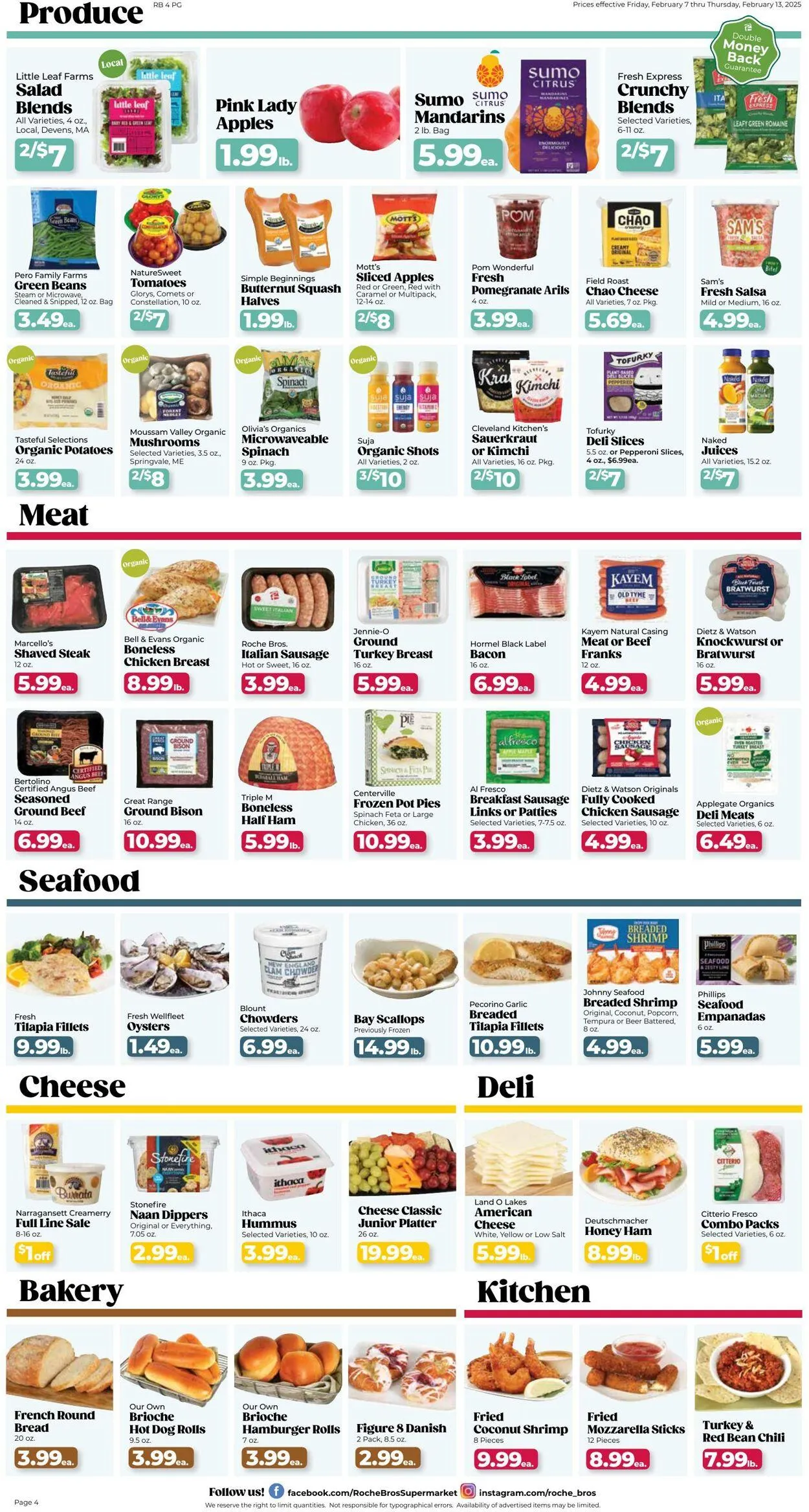 Weekly ad Roche Bros from February 7 to February 13 2025 - Page 4