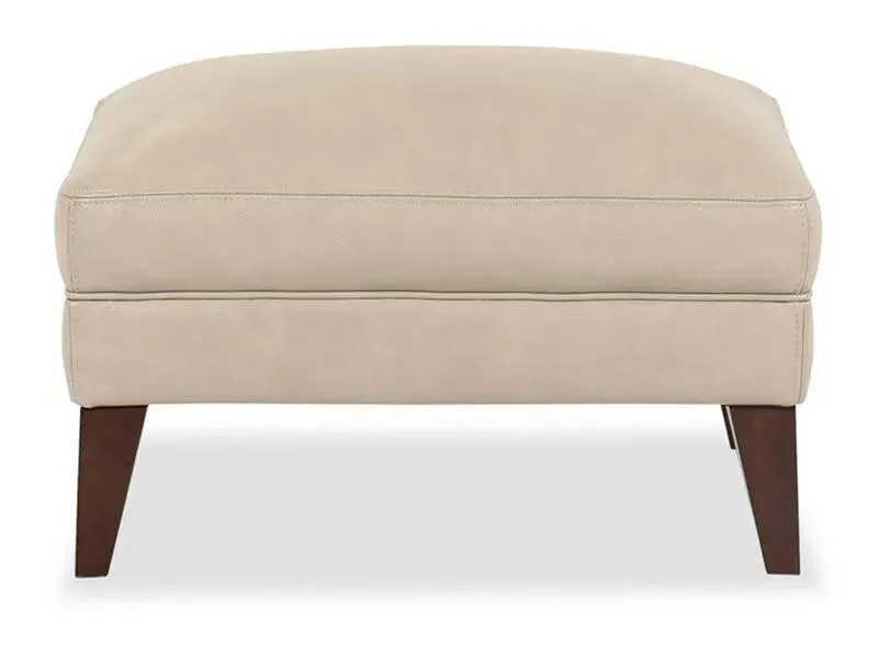 Manhattan Ottoman in Pebble