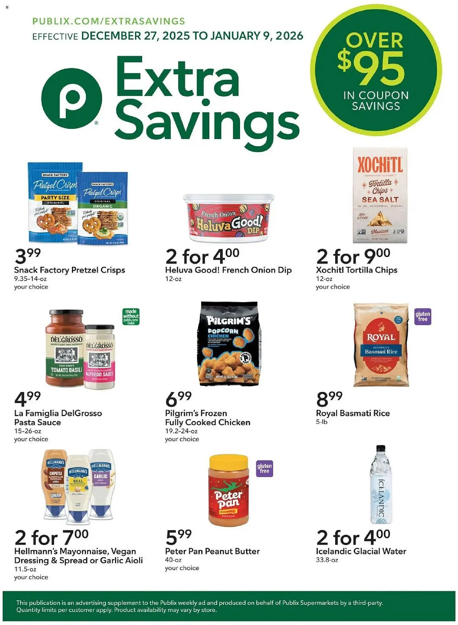 Weekly ad Publix weekly ad from December 27 to January 9 2026 - Page 1