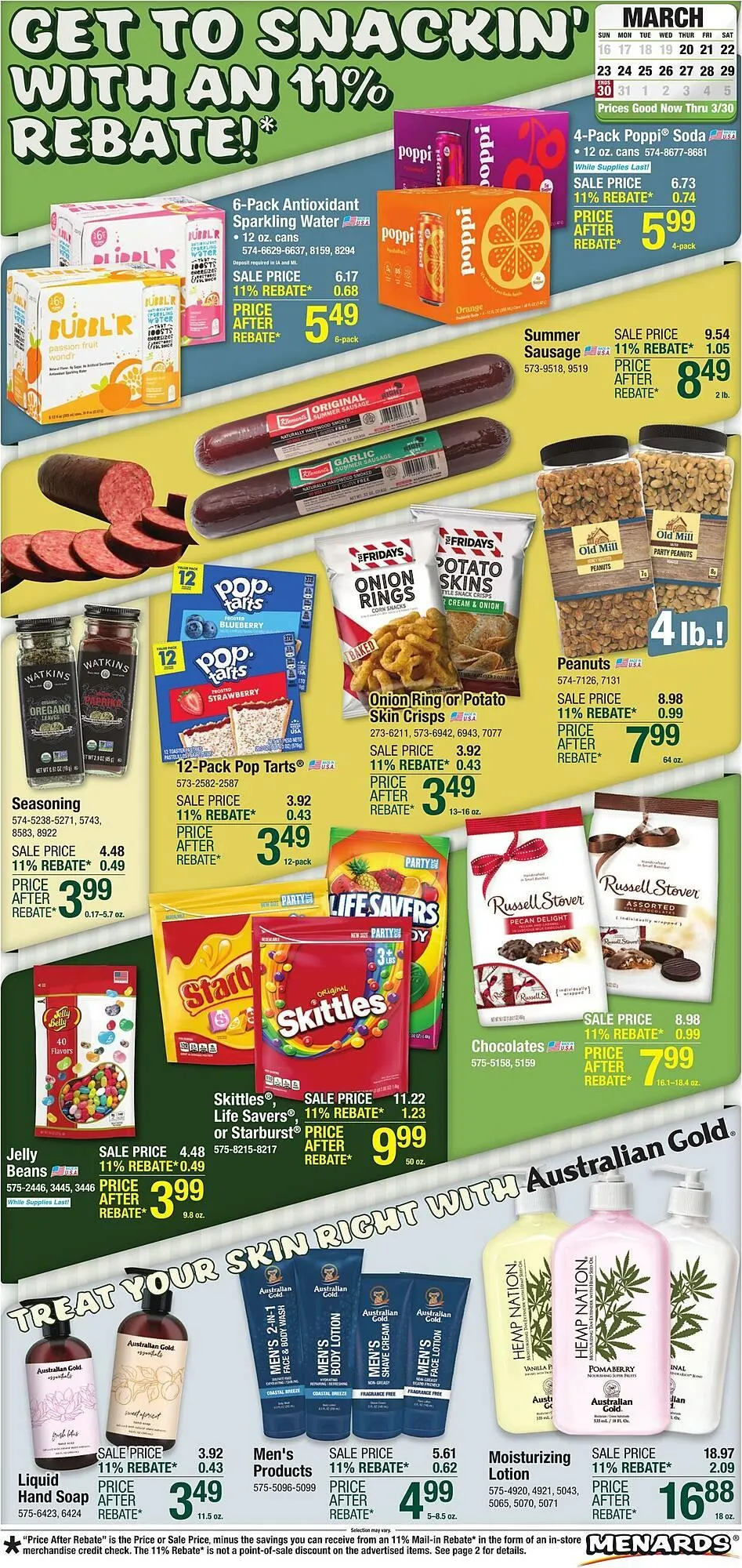 Weekly ad Menards Weekly Ad from March 19 to March 30 2025 - Page 1
