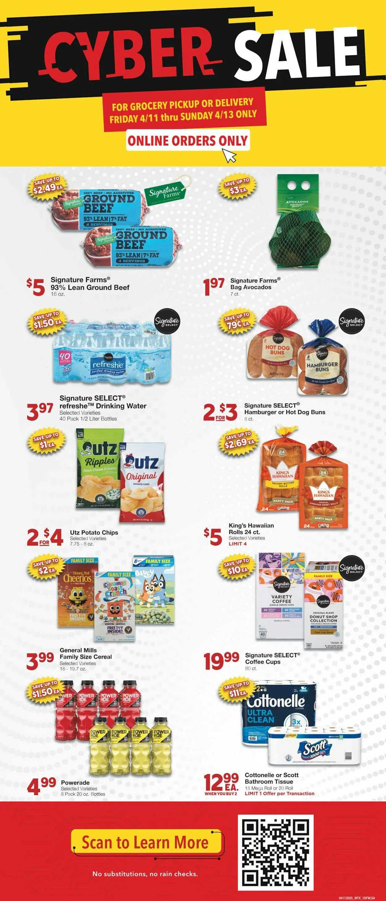 Weekly ad United Supermarkets Current weekly ad from April 8 to April 13 2025 - Page 1