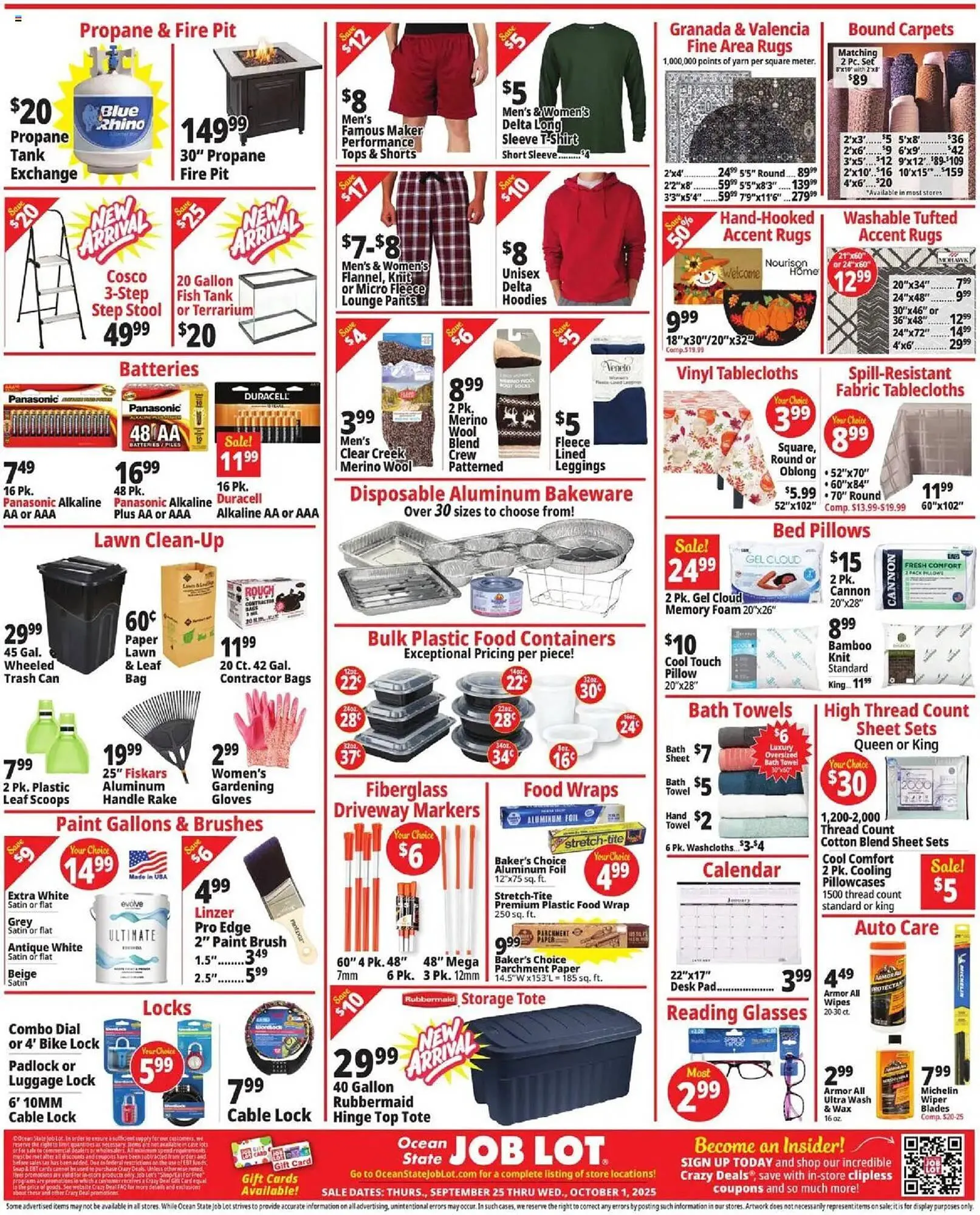 Weekly ad Ocean State Job Lot flyer from September 25 to October 2 2025 - Page 2