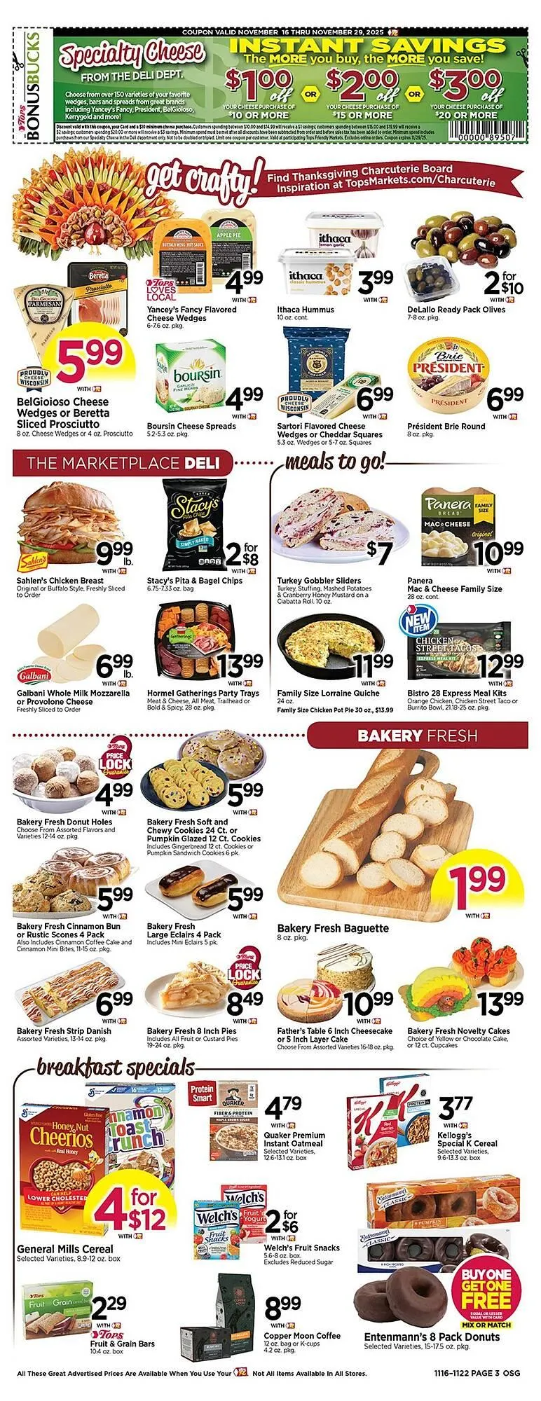 Weekly ad Tops weekly ad from November 17 to November 22 2025 - Page 3
