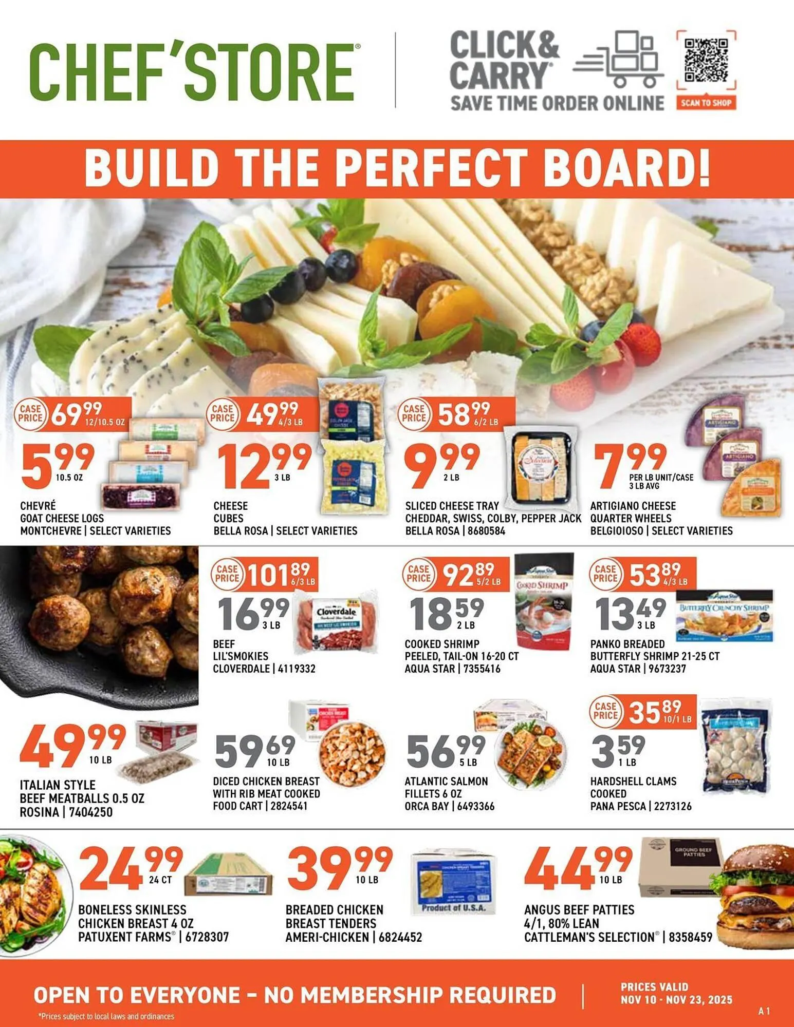 Weekly ad US Foods Chef's Store weekly ad from November 10 to November 23 2025 - Page 1
