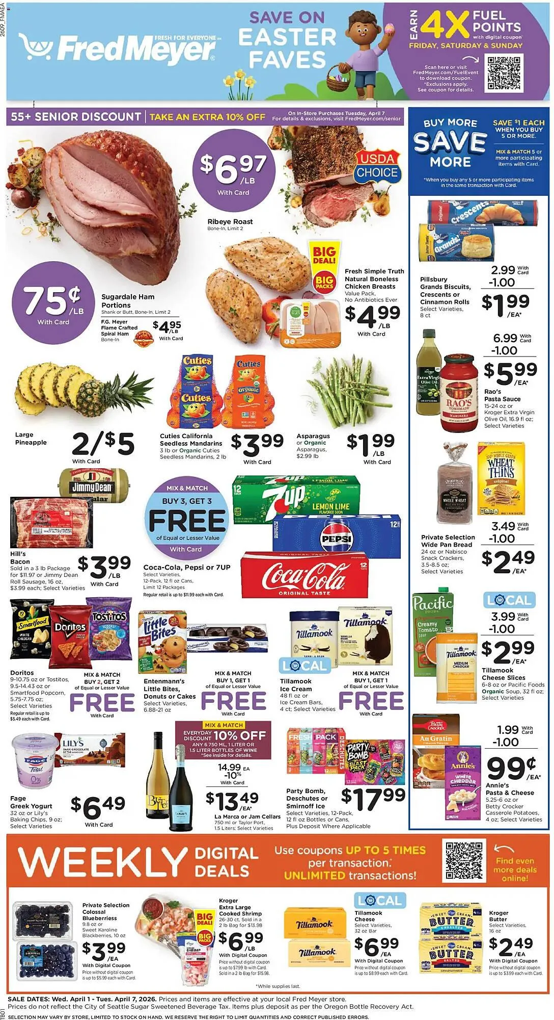 Fred Meyer weekly ad - 1