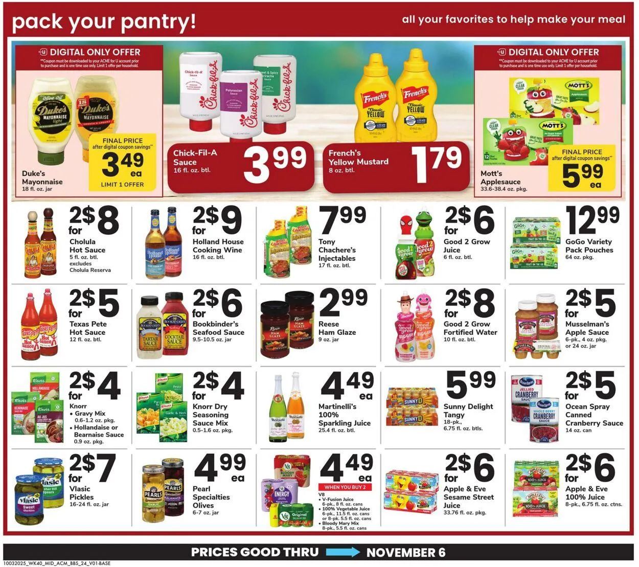 Weekly ad Acme Current weekly ad from October 3 to November 6 2025 - Page 24