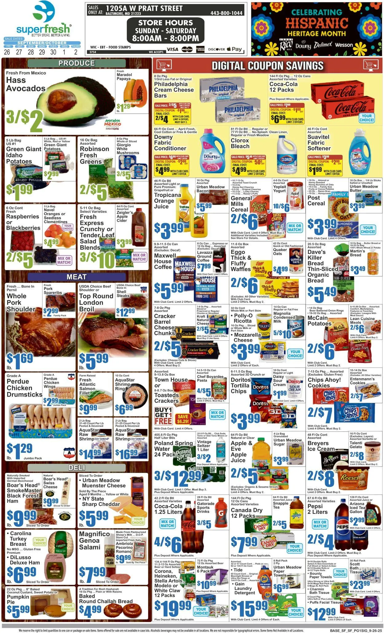 Weekly ad Key Food Current weekly ad from September 26 to October 2 2025 - Page 1