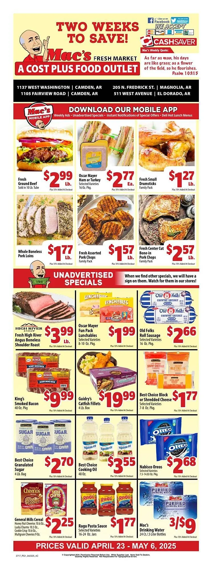 Macs Market Weekly Ad - 1