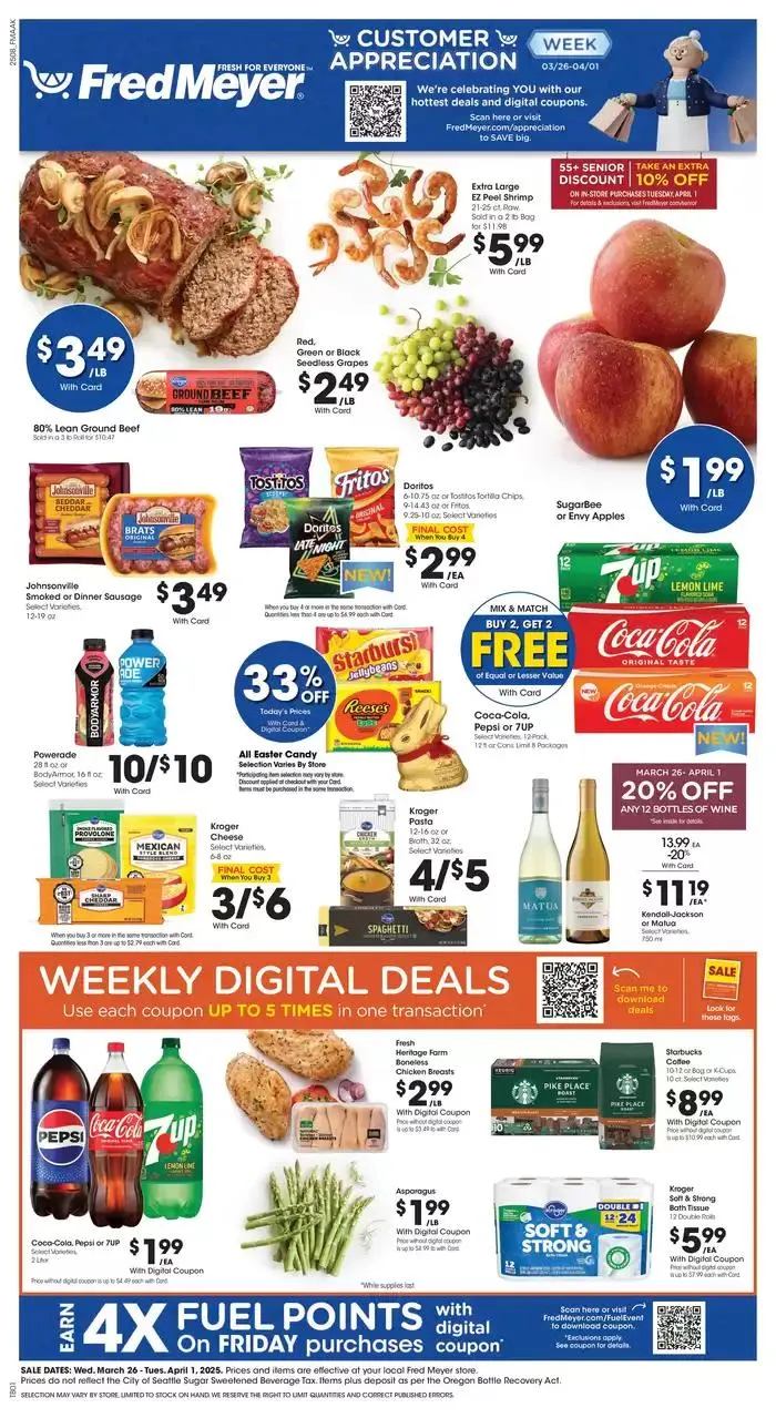 Weekly ad Current bargains and offers from March 26 to April 1 2025 - Page 1