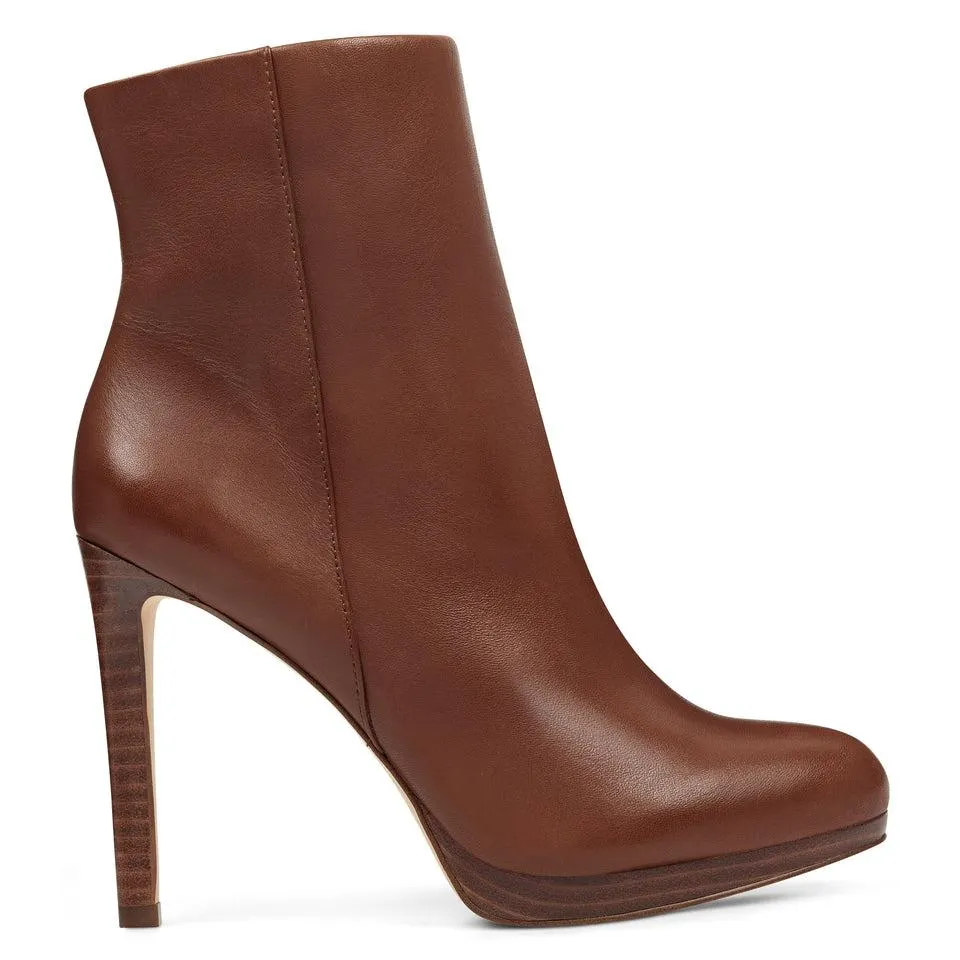 Quanette Platform Leather Booties