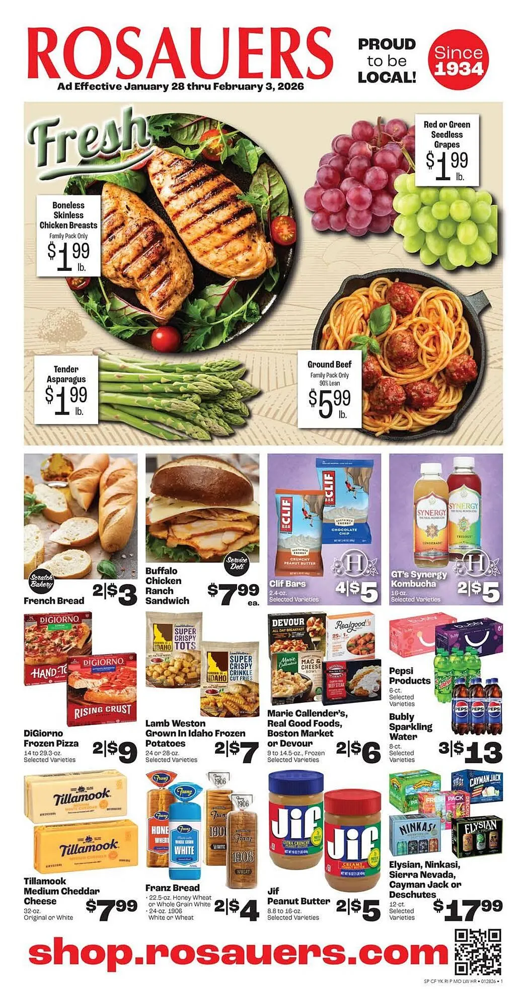 Rosauers weekly ad - 1