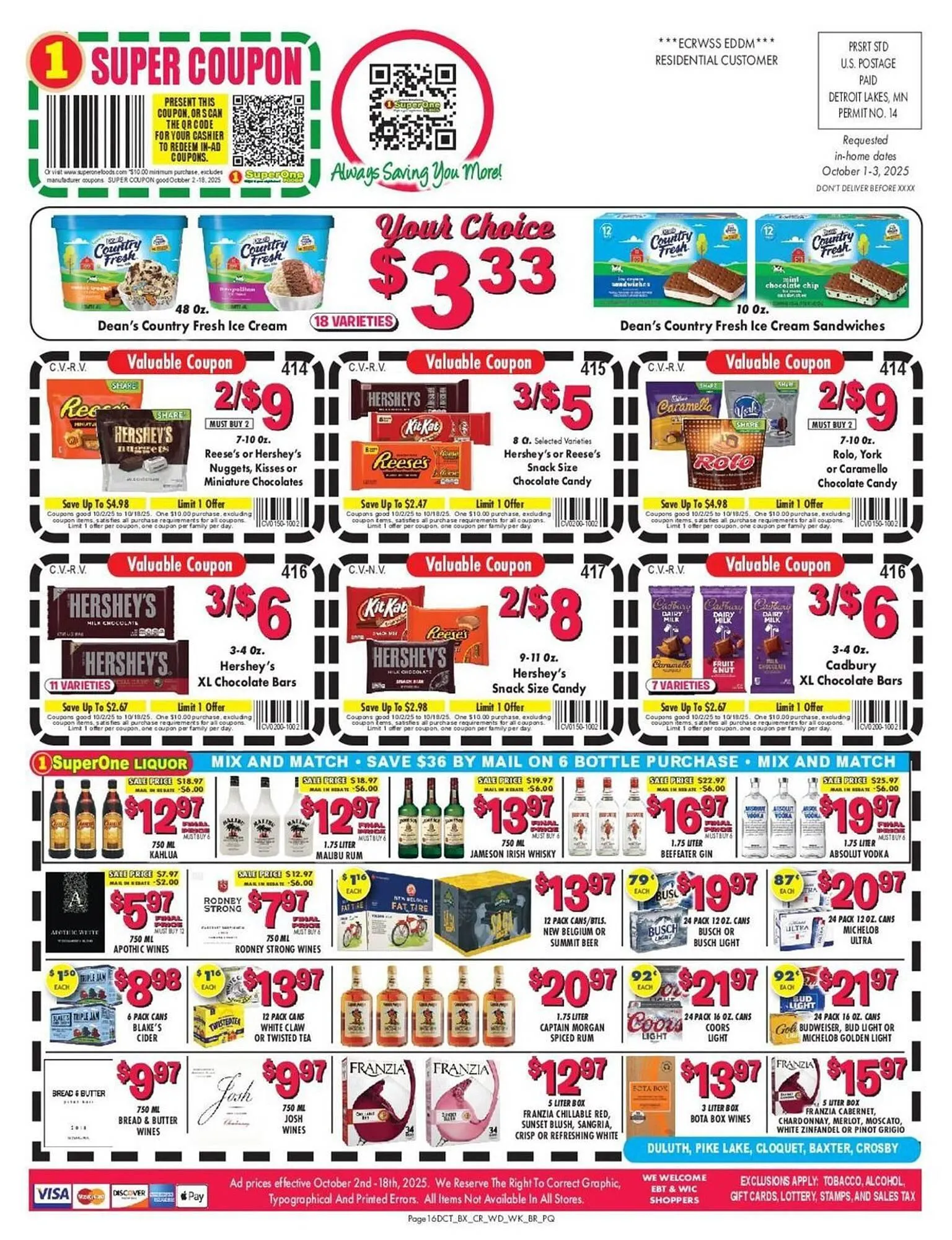 Weekly ad Miners County Market weekly ad from October 2 to October 18 2025 - Page 16