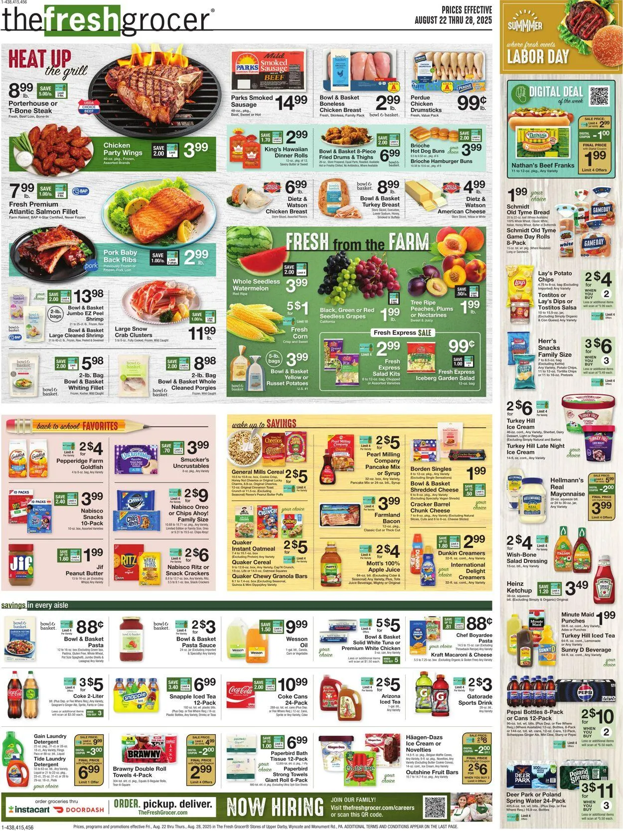 Weekly ad Gerrity's Supermarkets Current weekly ad from August 21 to August 28 2025 - Page 1