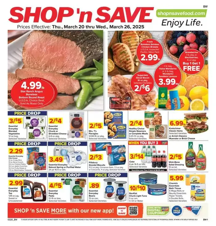 Weekly ad Exclusive deals and bargains from March 20 to March 26 2025 - Page 1