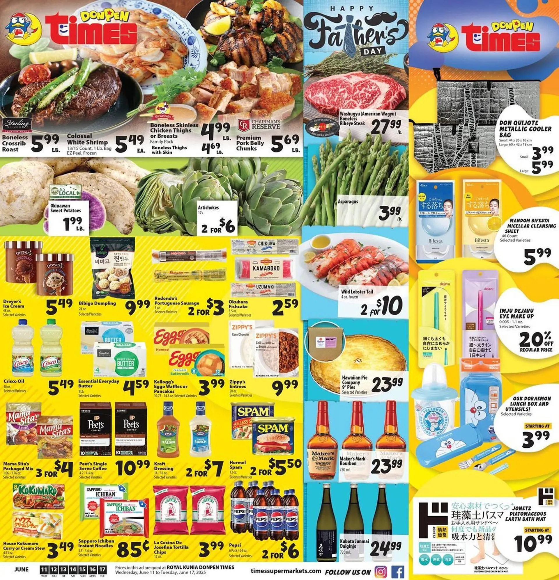 Weekly ad Times Supermarkets Weekly Ad from June 11 to June 17 2025 - Page 1