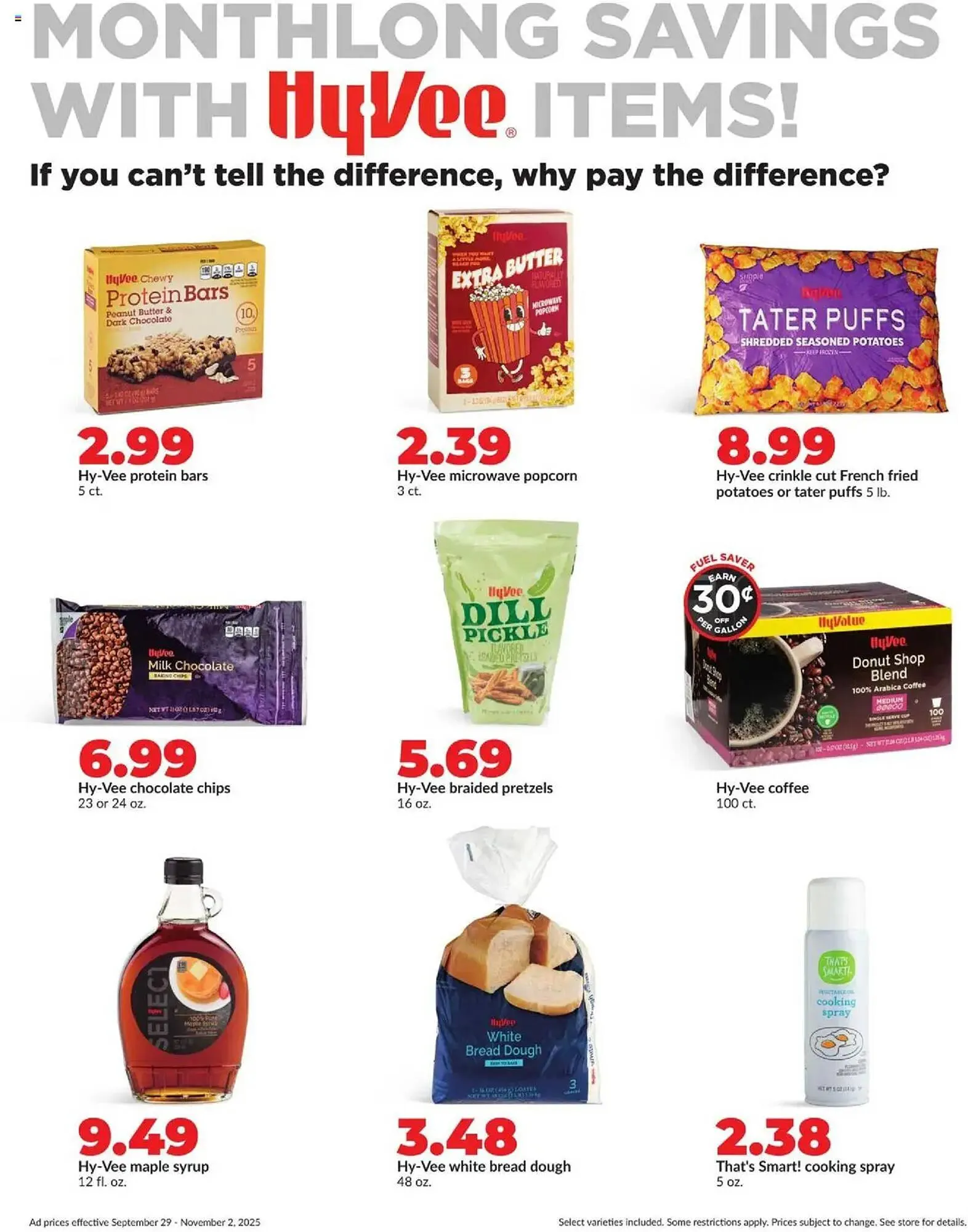 Weekly ad Hy-Vee weekly ad from September 29 to November 2 2025 - Page 6
