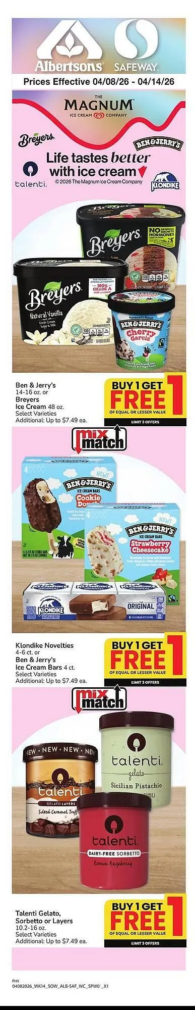Weekly ad Safeway weekly ad from April 8 to April 14 2026 - Page 1