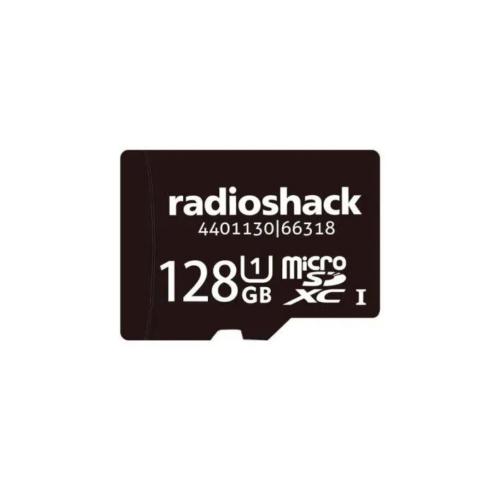 RadioShack Micro SD Memory Card 128GB Class 10 with Adapter 4401130
