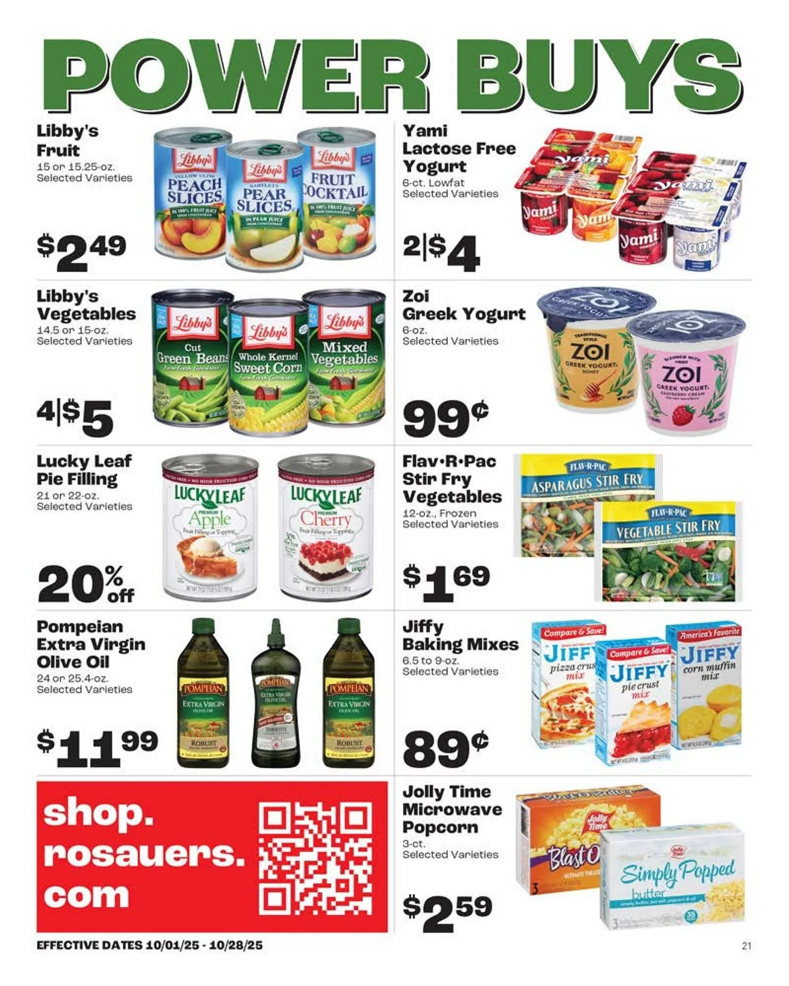 Weekly ad Rosauers weekly ad from October 1 to October 28 2025 - Page 21