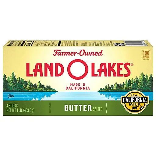 Land O Lakes Salted Butter Sticks 4 ct 1 lb box