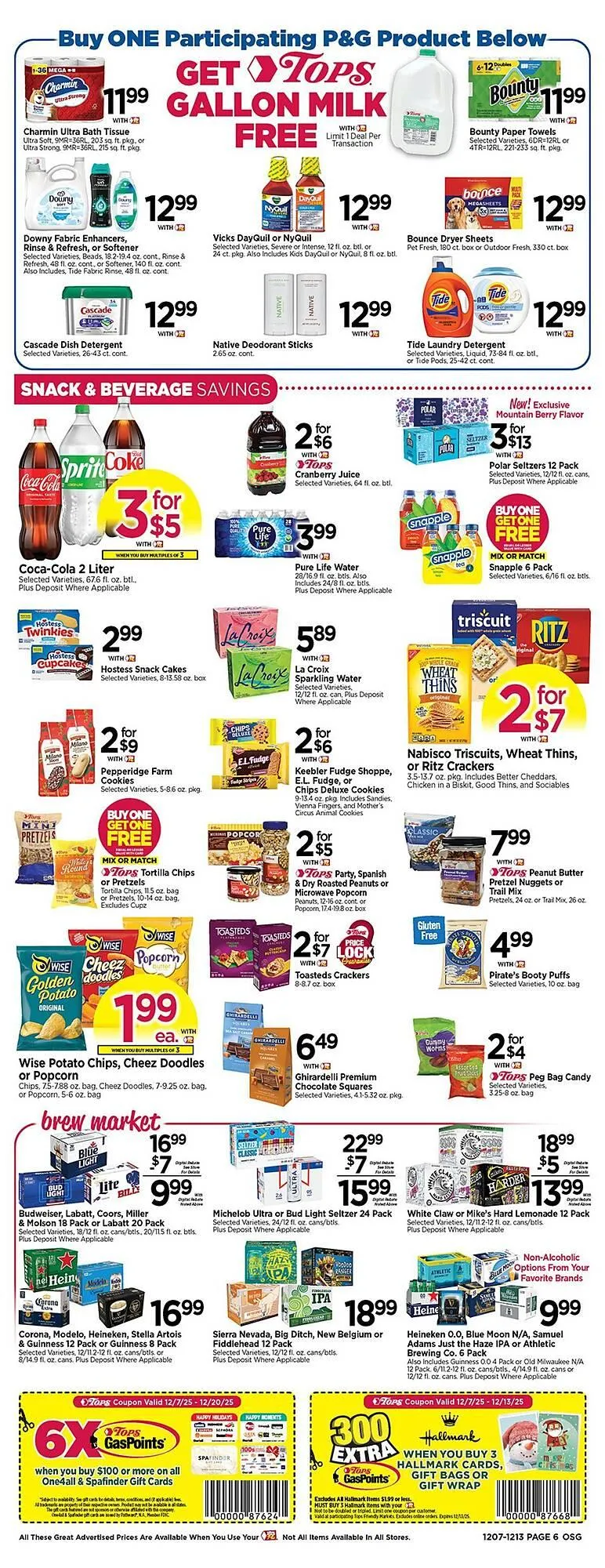 Weekly ad Tops weekly ad from December 7 to December 13 2025 - Page 6