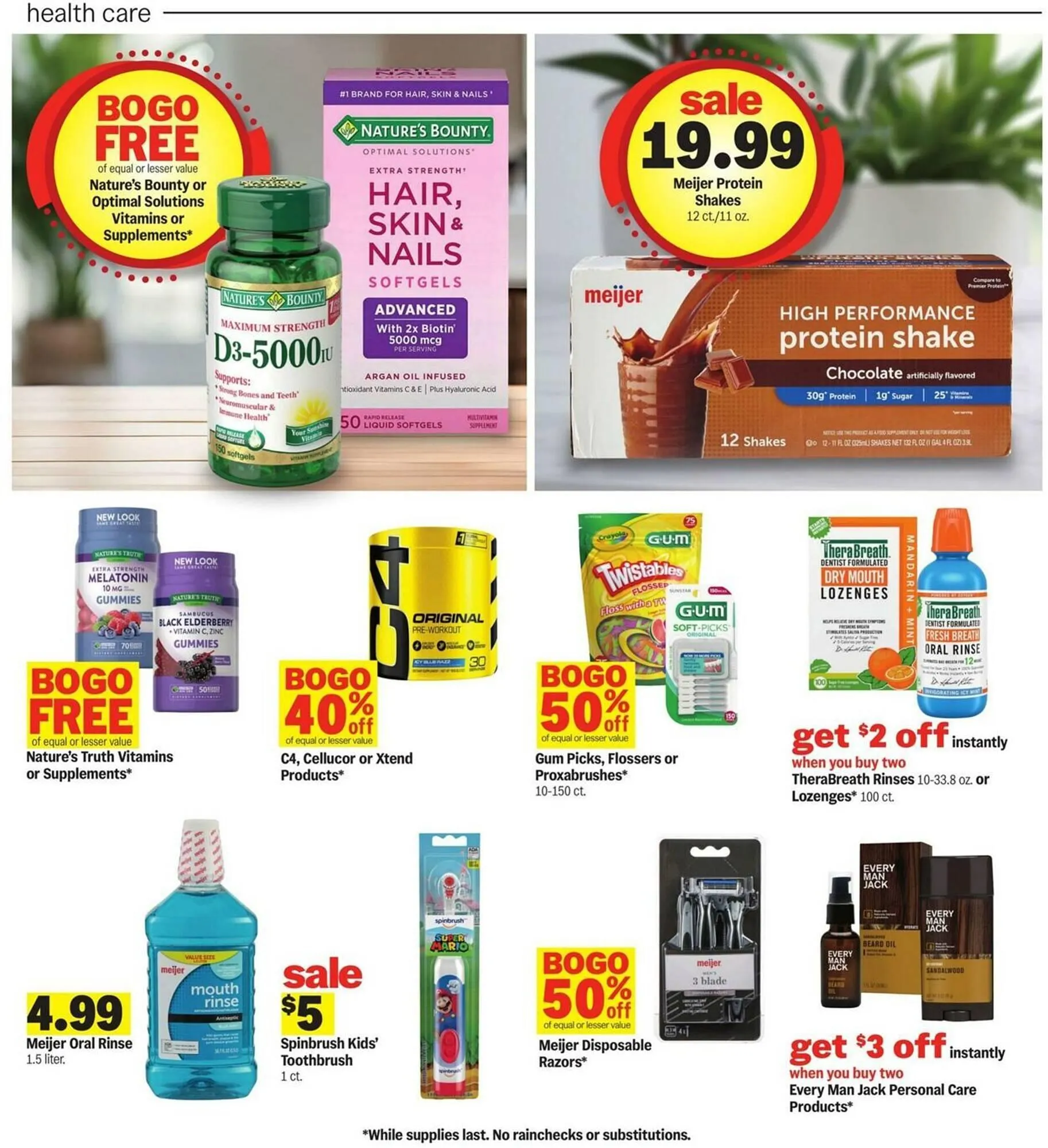 Weekly ad Meijer Weekly Ad from July 27 to August 9 2025 - Page 34