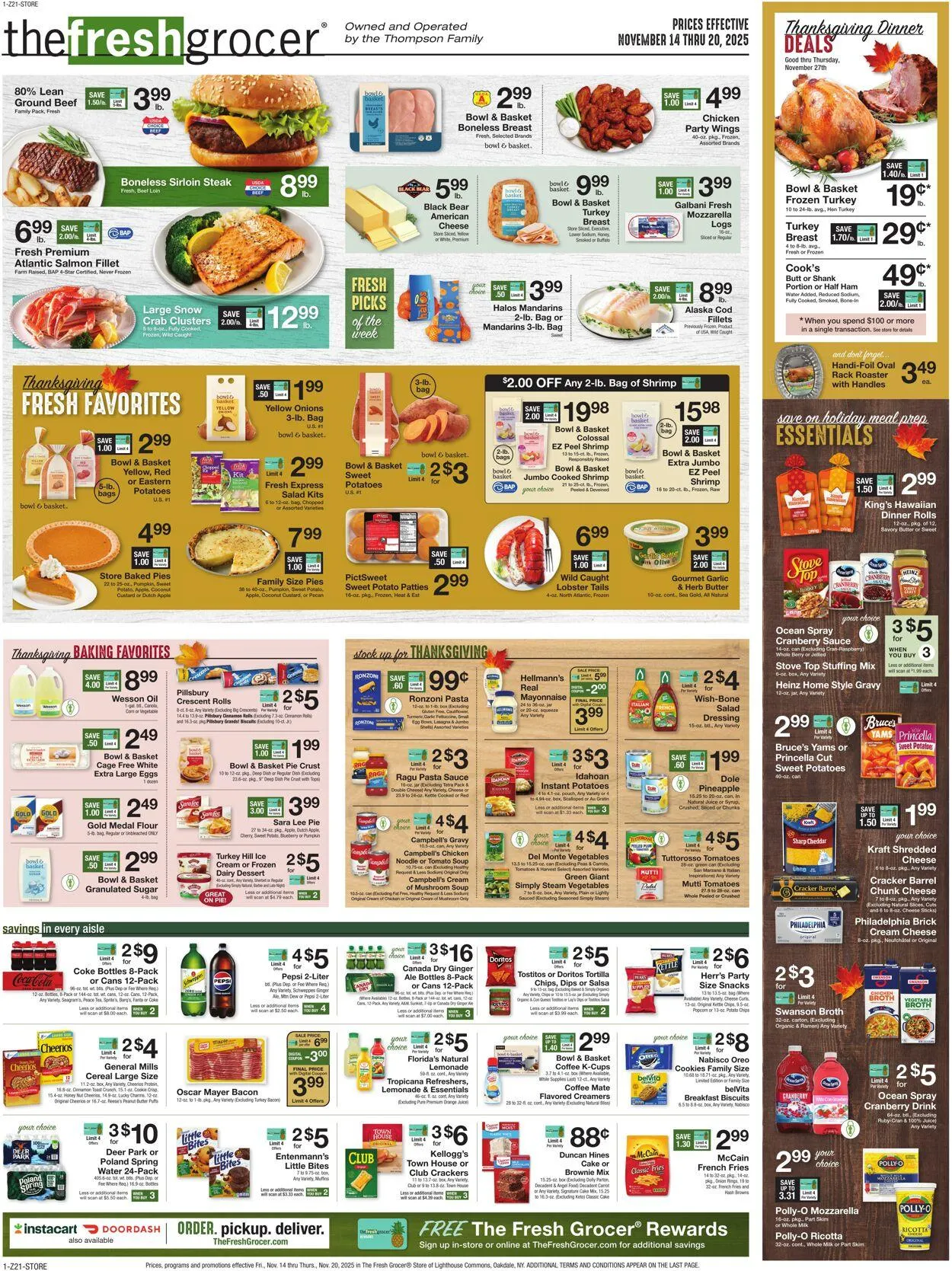 Weekly ad Gerrity's Supermarkets Current weekly ad from November 13 to November 20 2025 - Page 1