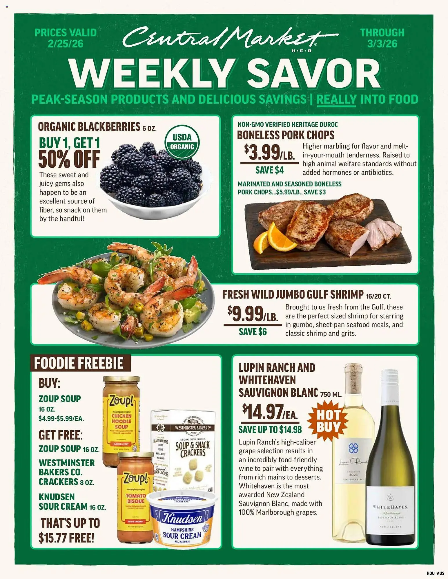 Weekly ad Central Market weekly ad from February 25 to March 4 2026 - Page 1