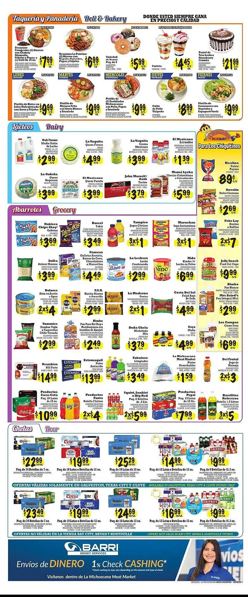 Catálogo de La Michoacana Weekly Ad 25 de junio al 8 de julio 2025 - Página 2