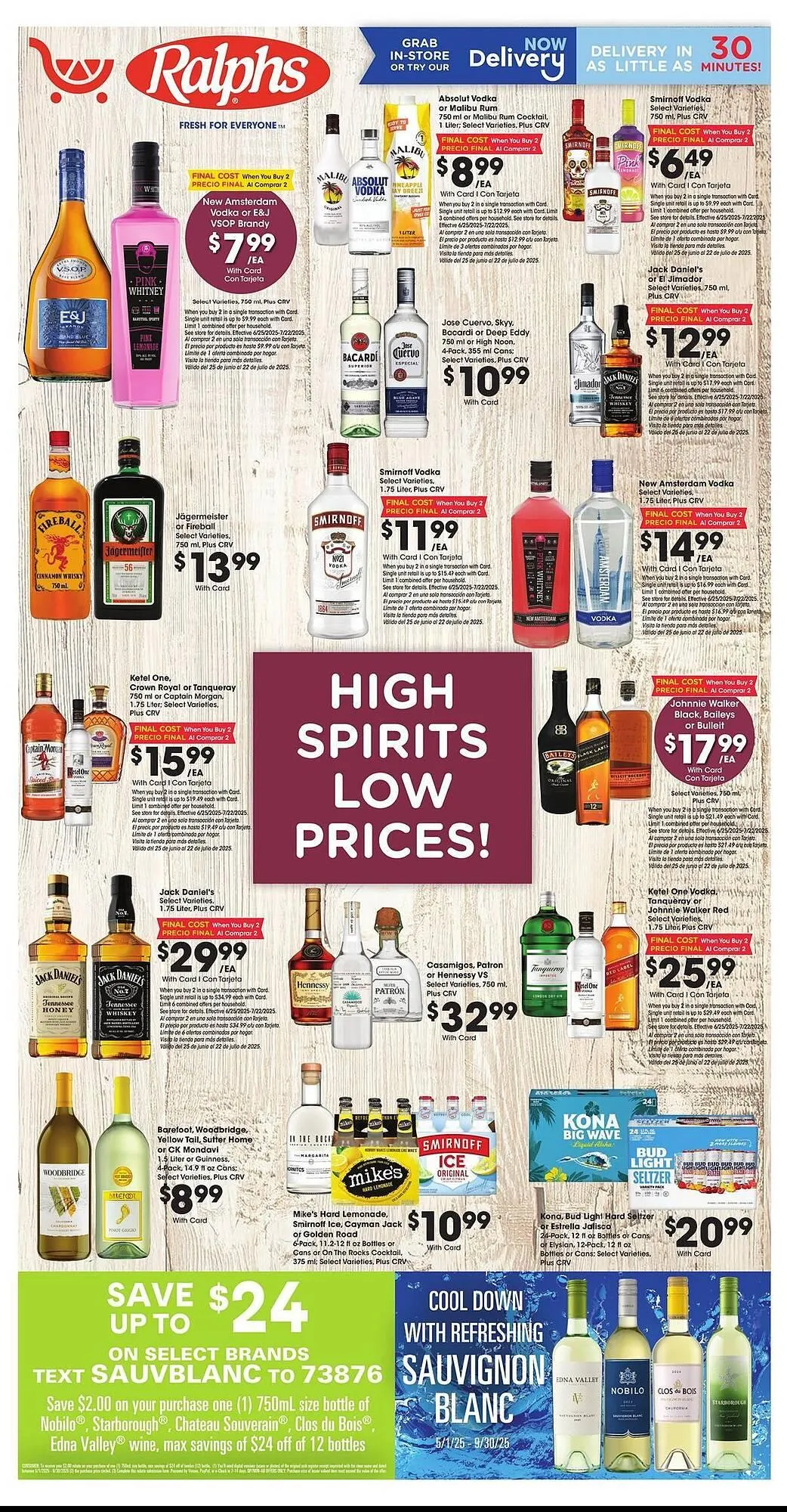 Weekly ad Ralphs Weekly Ad from July 9 to July 15 2025 - Page 1