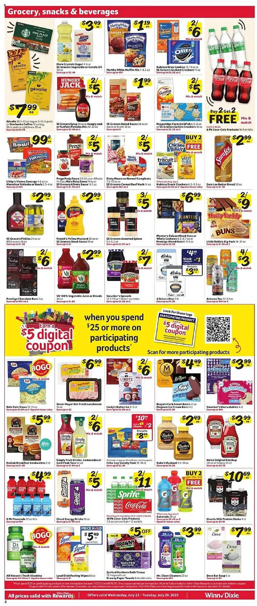 Weekly ad Winn Dixie Weekly Ad from July 23 to July 30 2025 - Page 5