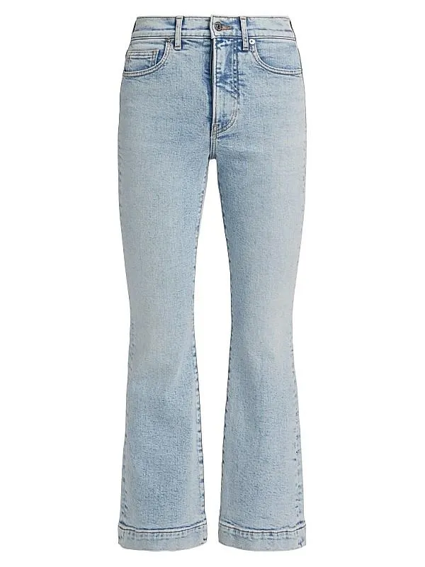 Carson High-Rise Ankle Flare Jeans