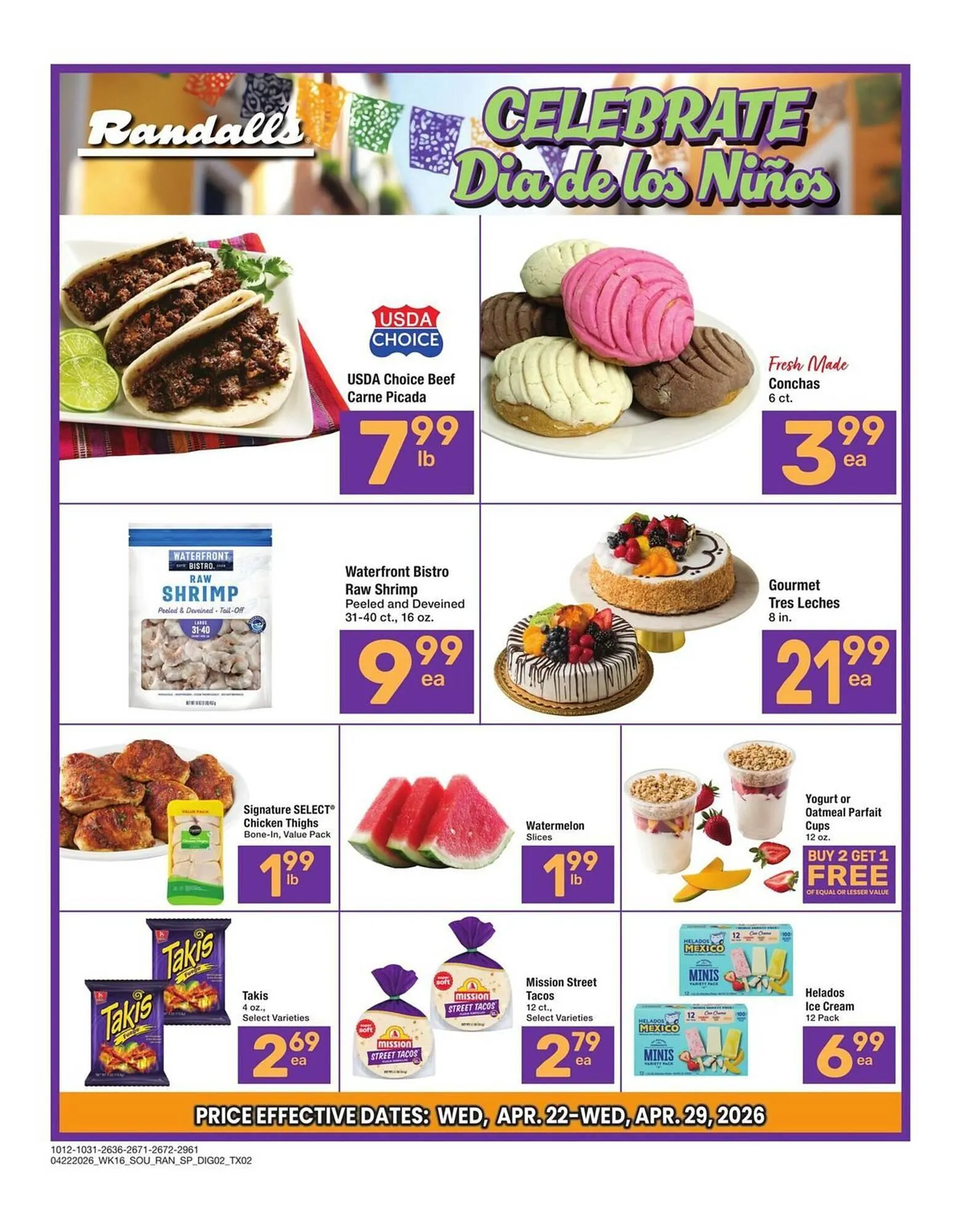 Weekly ad Randalls weekly ad from April 22 to April 29 2026 - Page 1
