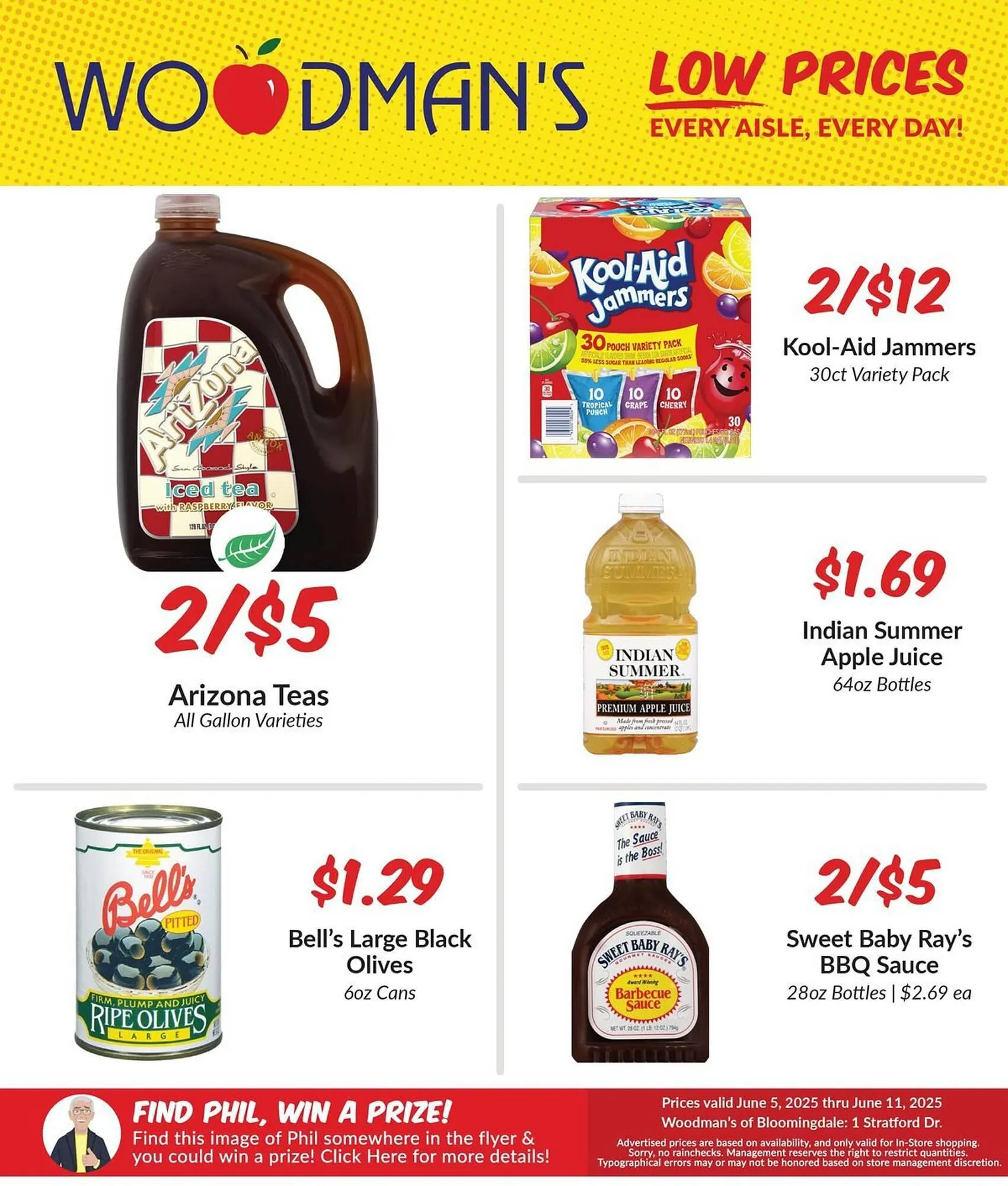 Weekly ad Woodman's Weekly Ad from June 5 to June 11 2025 - Page 1