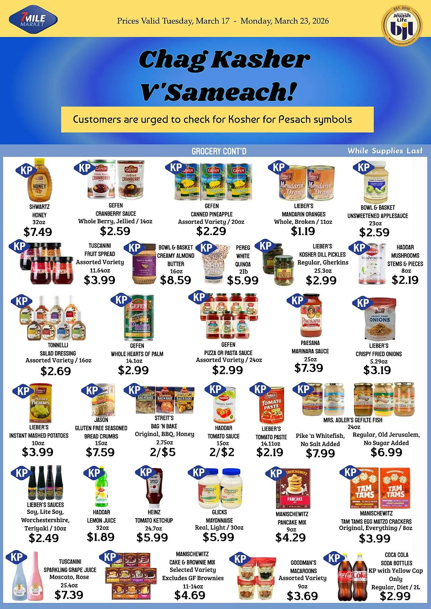 Weekly ad Seven Mile Market circular from March 17 to March 23 2026 - Page 3