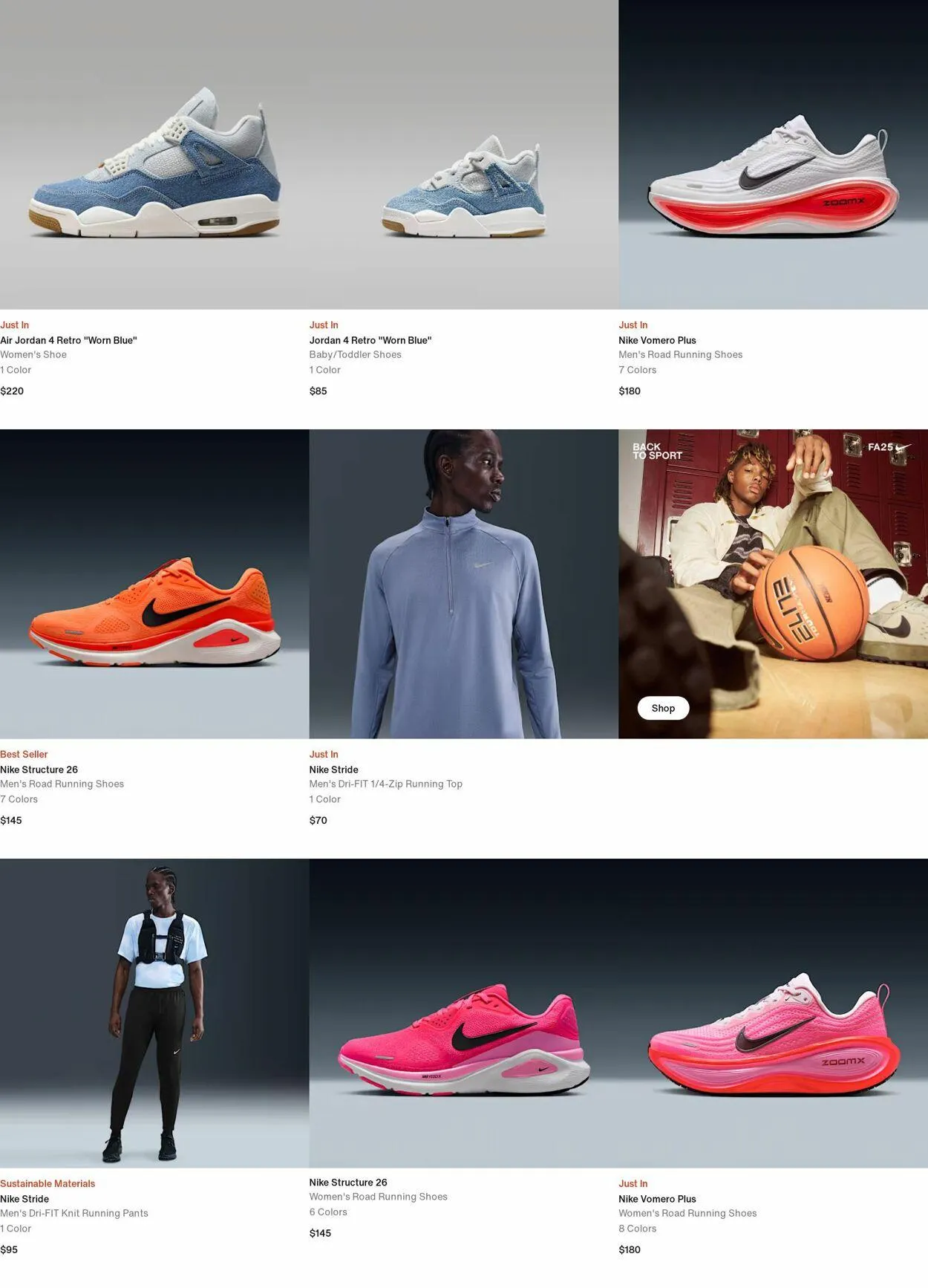 Weekly ad Nike from August 11 to August 20 2025 - Page 1