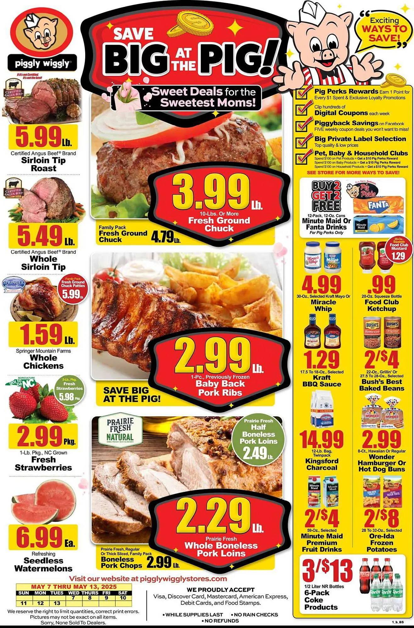 Catálogo de Piggly Wiggly Weekly Ad 7 de mayo al 13 de mayo 2025 - Página 1