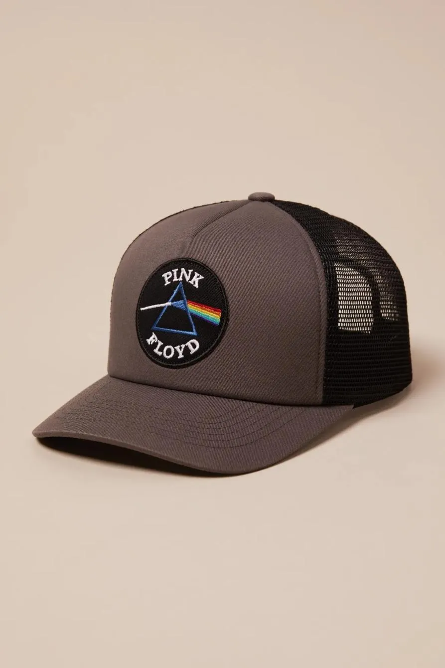 pink floyd trucker hat