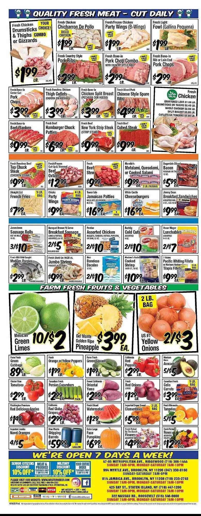 Weekly ad Western Beef circular from October 16 to October 22 2025 - Page 4
