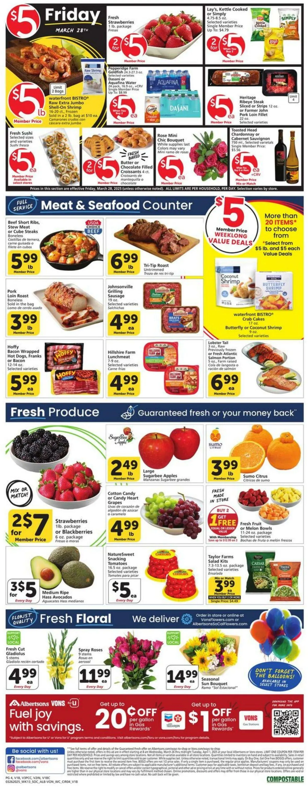 Catálogo de Vons Current weekly ad 26 de marzo al 1 de abril 2025 - Página 3