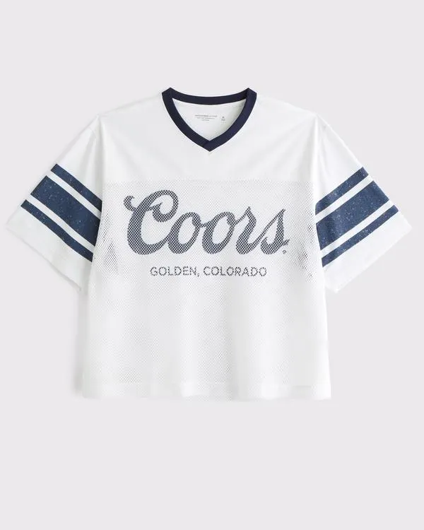 Coors Cropped Mesh Tee