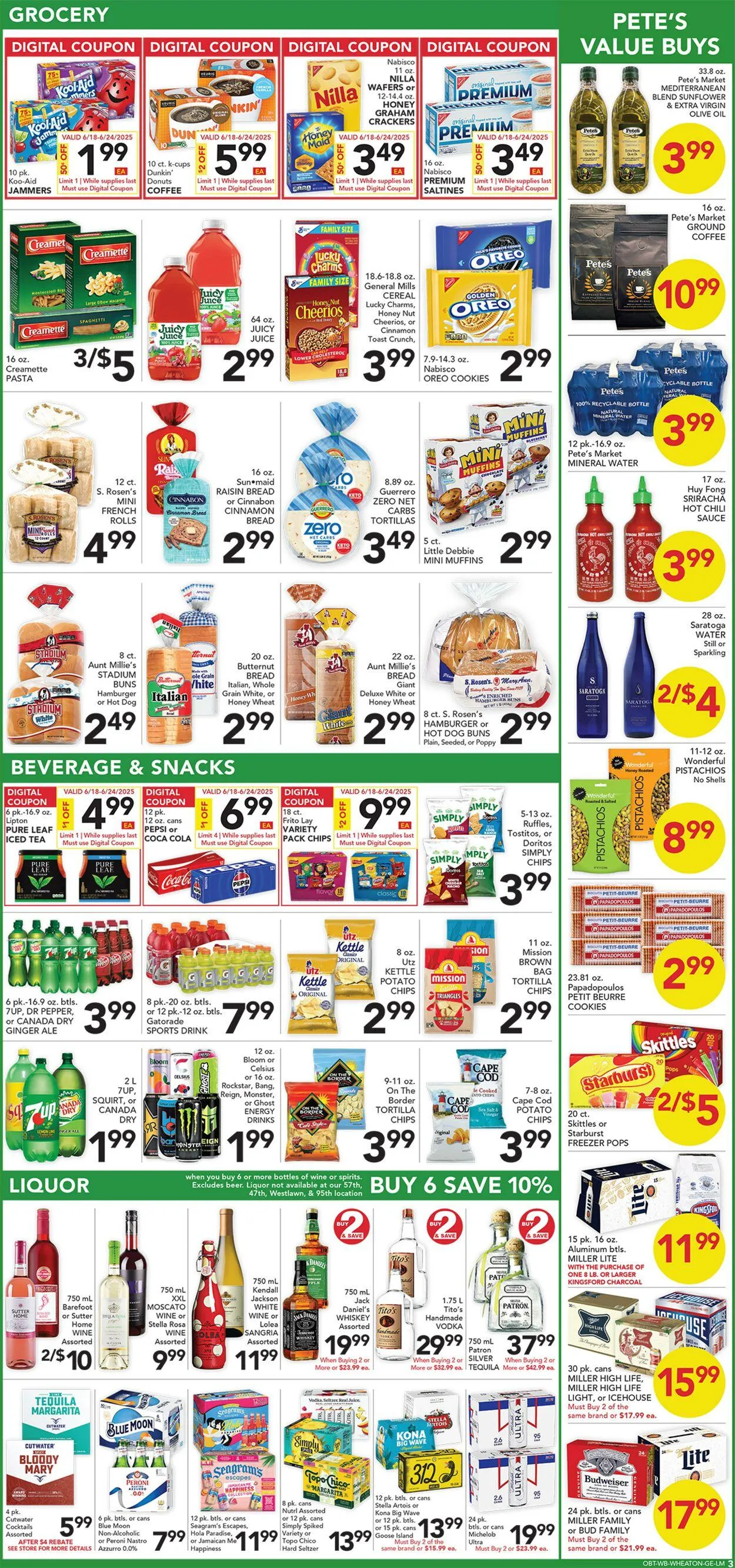 Weekly ad Pete's Fresh Market Current weekly ad from June 18 to June 24 2025 - Page 3